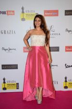Tanisha Mukherjee at Grazia young fashion awards red carpet in Leela Hotel on 15th April 2015